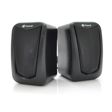 Колонки 2.0 Kisonli KS-06, для ПК і ноутбука, USB + 3.5mm, 2x3W, 20Hz- 20KHz, Black, BOX, Q50 Изображение