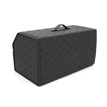 Складаний шкіряний автомобільний органайзер 540*320*300, Black Зображення