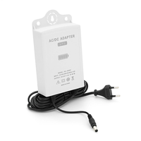 Імпульсний UPS із вбудованим АКБ Mini Outer UPS1202, 12V 2А; акб Lithium 0,6А; Plastic Box IP40; В130/Ш80/Г33мм; кріплення Изображение