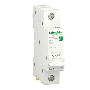 Автоматичний вимикач змінного струму  Schneider RESI9 32А, 1P, крива, 6кА Изображение