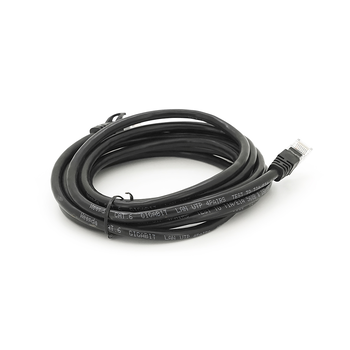 Патч-корд литий RITAR, UTP, RJ45, Cat.6, 2m, чорний, Cu (мідь) Зображення