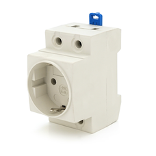 Модульна розетка Chenf на DIN-рейку, 250V/10-16A, Box Зображення