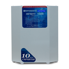 Стабілізатор напруги теристорні INFINITY 15 (15000Вт) 220В, стабілізація 115-285, 16 ступенів Зображення