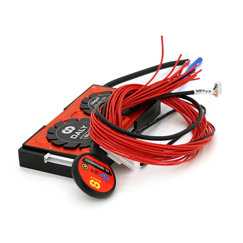 BMS smart плата DaLy LiFePO4 48V 16S 60A з Bluetooth Зображення