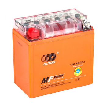 Мотоакумулятор OUTDO (Maxion) 12N9-BS GEL, 12V 9 Ah (137 х 77 х 135), Orange, Q8 Изображение