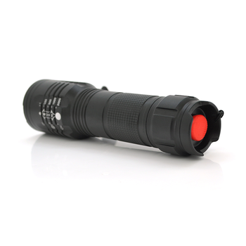 Ліхтарик Bailong BL-8900-P50, Cree XML-T, 4 реж., Zoom, корпус-алюміній, водостійкий, ударостійкий, 18650 ак-тор, СЗУ+АЗУ, 115*27mm, BOX Изображение