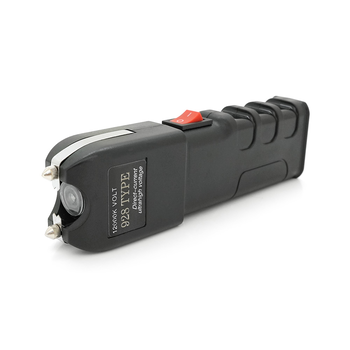 Ліхтар-відлякувач ручний BAILONG OCA TW-928, 1LED 5730, струм 12000KV, 1W, 1 режим, Li-ion вбудований, Black, IP44, кабель живлення, 165х46х30мм, BOX Зображення