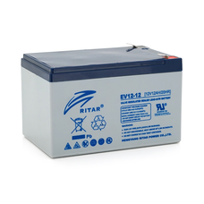 Тяговий акумулятор RITAR EV12-12,12V 12Ah, F2 (151 х 99 х 97), Q4 Изображение