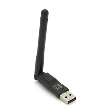 Бездротовий мережевий адаптер з антеною 10см Wi-Fi-USB LV / CL-UW07D - 8723DU, 802.11bgn, 150MB, 2.4 GHz, WIN7 / XP / Vista / 2K / MAC / LINUX, Blister Изображение