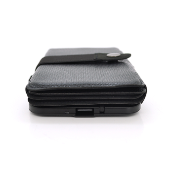Solar panel 4 Foldings, built-in microUSB cable, Output: 5 /1 А(USB), plastic, Black, Corton box Зображення