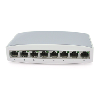 Комутатор Gigabit Ethernet ONV-H3008S у пластиковому корпусі, 8*1000Мб портів, 5В 1Ач, 140х78х32 Изображение