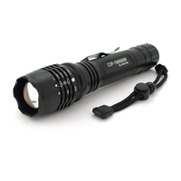 Ліхтарик Bailong P08-P50, Cree XML-T, 5 реж., корпус-алюміній, водостійкий, ударостійкий, 2*18650 ак-тор, АЗУ, СЗУ, BOX Зображення