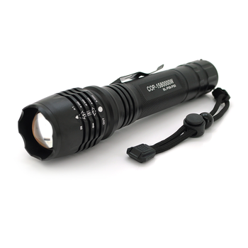 Ліхтарик Bailong P08-P50, Cree XML-T, 5 реж., корпус-алюміній, водостійкий, ударостійкий, 2*18650 ак-тор, АЗУ, СЗУ, BOX Зображення