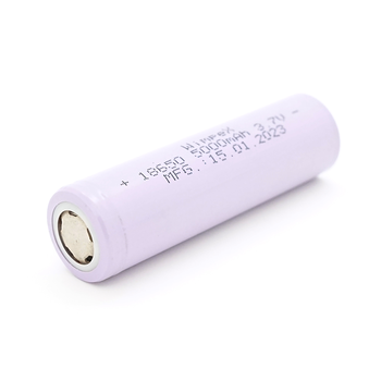 Акумулятор WMP-5000 18650 Li-Ion Flat Top, 2000mAh, 3.7V, Red Зображення