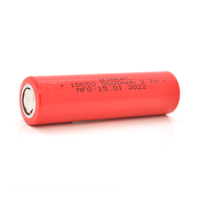 Акумулятор WMP-5000 18650 Li-Ion Flat Top, 2000mAh, 3.7V, Red Зображення
