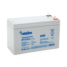 Акумуляторна батарея MERLION AGM GP1272L5 12 V 7,2 Ah (СПЕЦ КЛЕМА)( 150 x 65 x 95 (100) ) White Q10 Зображення