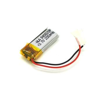 Літій-полімерний акумулятор 4*08*20mm (Li-ion 3.7В 30мА·ч) Изображение
