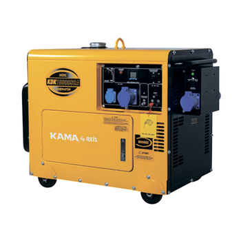 Генератор дизельний KDK10000SCA, 9.4KVA, однофазний 230V, об'єм 30л Зображення