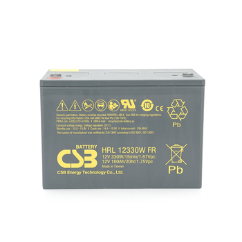 Акумуляторна батарея CSB HRL12330W, 12V 100Ah (308.7х168х210.6(220) Зображення