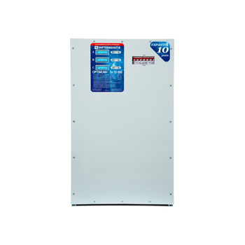 Стабілізатор напруги теристорний OPTIMUM 3х15 HV (45кВА) 220В, стабілізація 285÷520, 12 ступенів Изображение