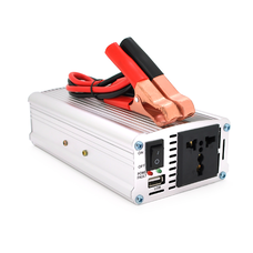 Інвертор напруги Himastar1000W (DC:500W), 12/220V з апроксимованою синусоїдою, 1 універсальна розетка, 1*USB (DC:5V/2.4A), клеми+затискачі, Q40 Зображення