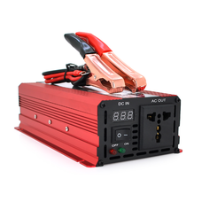 Інвертор напруги ST1600CP (DC:800W), 12/220V з апроксимованою синусоїдою, 1 універсальна розетка, крокодили, BOX Изображение
