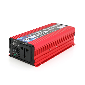 Інвертор напруги DA-1600M (DC:800W), 12/220V з апроксимованою синусоїдою, 1 універсальна розетка, клемні дроти, Q24 Зображення
