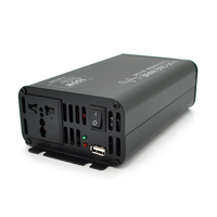 Інвертор напруги YRLX-300 з правильною синусоїдою, 300W, 12/220V, 60Hz1 універсальна розетка, 1USB, Box Зображення