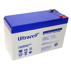 Акумуляторна батарея Ultracell UL7-12 AGM 12V 7 Ah  (151 x 65 x 99) White Q8/420 Зображення