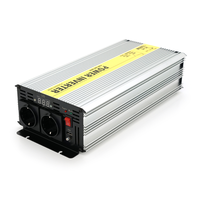 Інвертор напруги RITAR RSC-1500, 12V/220V, 1500W з правільною синусоїдою, 2xShuko, 1xUSB, клемні дроти, BOX, Q4 Изображение