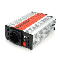 Інвертор напруги RITAR RSX-500, 12V/220V, 500W з апроксимувати синусоїдою, 1xShuko, 1xUSB, клемні дроти, BOX, Q20 Зображення