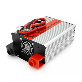 Інвертор напруги RITAR RSX-1000, 12V/220V, 1000W з апроксимувати синусоїдою, 2xShuko, 1xUSB, клемні дроти, BOX, Q8 Изображение