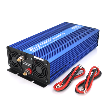 Інвертор напруги Carspa-SINUS P3000-122  (3000Вт), 12/220V, 2xShuko, 1USB, клеми, Box Q2 Изображение