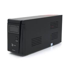 ДБЖ з правильною синусоїдою RITAR RTSW-600ND12 LCD, 12В, під зовнішній АКБ, Q4  (320*132*210) 4,2 кг (236*85*130) Зображення