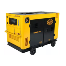 Генератор дизельний KDK12SC, 1-фазний 230V, 50Hz, 12kVA/10kW, бак 26л, витрата 3л/год, пуск: стартер, водяне охл., 1060x660x780 мм, 310 кг Изображение