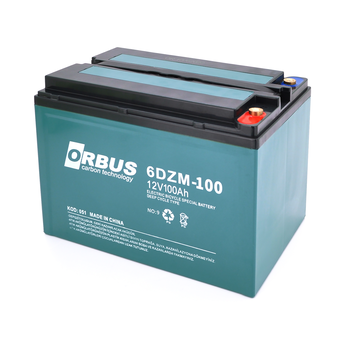 Акумуляторна батарея ORBUS 6-DZM-100 12V 100 Ah  (215 x 140 x 165) 17kg Q1/48 Изображение