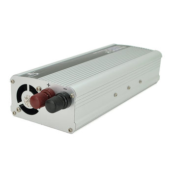 Інвертор напруги PI 2500ВА(1500Вт), 12/220V, approximated, 1 універсальна розетка, клем + крокодили, Blister Зображення