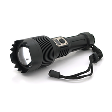 Ліхтарик Bailong BL-G200-P360, 1LED XHP360, 50W, 5 режимів, ZOOM, 2x26650/8800mah, Black, IP40, кабель USB-Type-С, 270х60х36мм, BOX Изображение