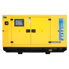 Генератор дизельний AKSA - A4CRX46TI, трифазний 230/400V, 50Hz, 110KVA (88КВт), об'єм 155л, комплектується АВР (30687), АВР у комплект не входить! Зображення