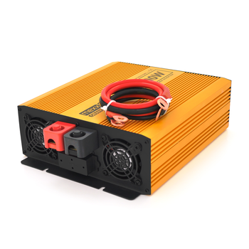 Інвертор напруги Mexxsun MXSPSW-1500, 24V/220V, 1500W з правільною синусоїдою, 2 Shuko, клемні дроти, Q4 Зображення