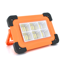 Переносний ліхтар-прожектор Leovin LE-068+Solar (30W), 36 LED(SMD), 4 режими, вбудований акумулятор, заряд від 5V, USB вихід, Box Изображение