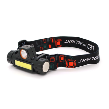 Налобний ліхтарик Watton WT-056,1 led 3W, 1 Led Cob, 2 режими, корпус-пластик, водостійкий, ip44, магніт, живлення АКБ вбудований, USB micro кабель, 6400K, BOX Изображение