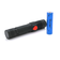 Ліхтар ручний Watton WT-601, P50 + 16 SMD COB, 2+2 режими, ZOOM, 18650/2400mah, Black, IP40, USB Type-C, МАГНІТ, 138х28х26мм, BOX Изображение
