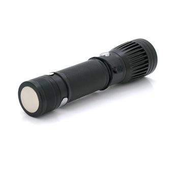Ліхтарик ручний Watton WT-602, Cree T6+16SMD, 3 реж., ZOOM, 6800mAh акумулятор, заряджання microUSB. IP44. 135 х 30 х 20. BOX Изображение