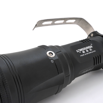 Ліхтар пошуковий Longsunda SJ-1216, XHP70, 35W, 4 режими, 10400mah, Black, IP40, СЗУ, 200х75х100мм, BOX Изображение