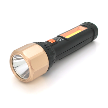 Ліхтар ручний ZHONGYONG ZY-2021, Solar, LED CreeXPE+COB, 2 режими+COB, microUSB, USB вихід, 175х50х32, IP40 , OEM Изображение