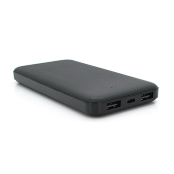 Powerbank ASONIC AS-P10 10000mAh, Output 2USB, White, (215g), Blister Зображення