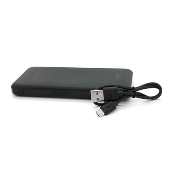 Powerbank ASONIC AS-P10 10000mAh, Output 2USB, White, (215g), Blister Зображення