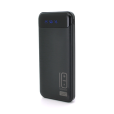 Powerbank TX-10 10000mAh, 2USB, White/Black, (245g), Blister Зображення