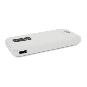 Powerbank TX-108 10000mAh, кабеля USB: Micro, Lighting, White, (270g), Blister Зображення